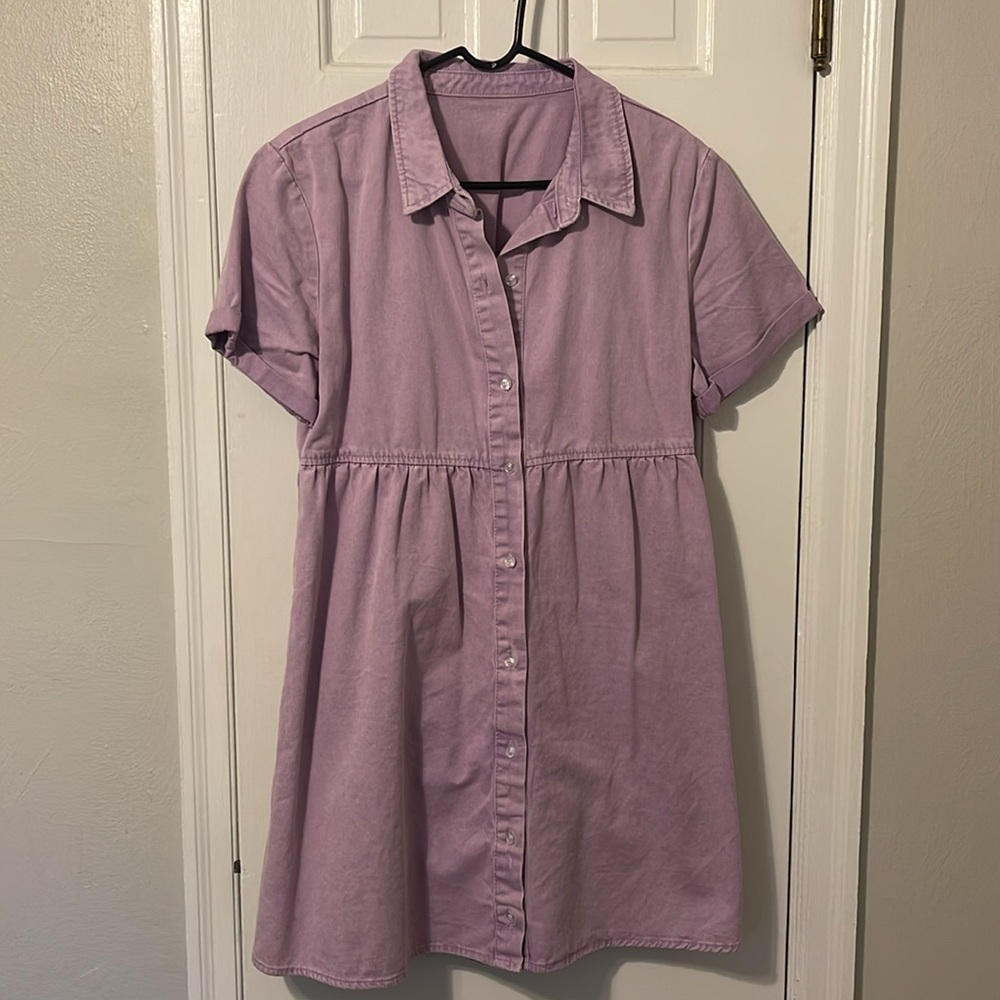 Lavender dress, size L, great condition! - Picture 2 of 6